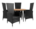 Hagebord Madrid teak Ø110 cm - Sunlife